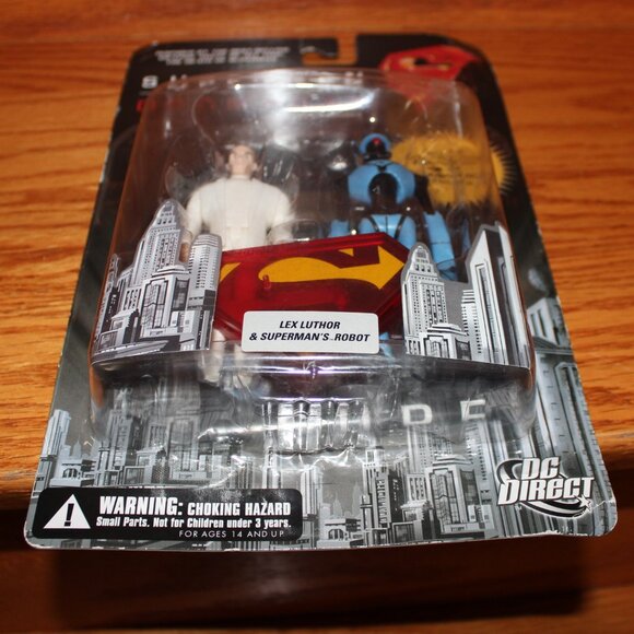 3/$55❤️new DC Direct Superman Doomsday Lex Luthor Superman's Robot action figure - Picture 7 of 7